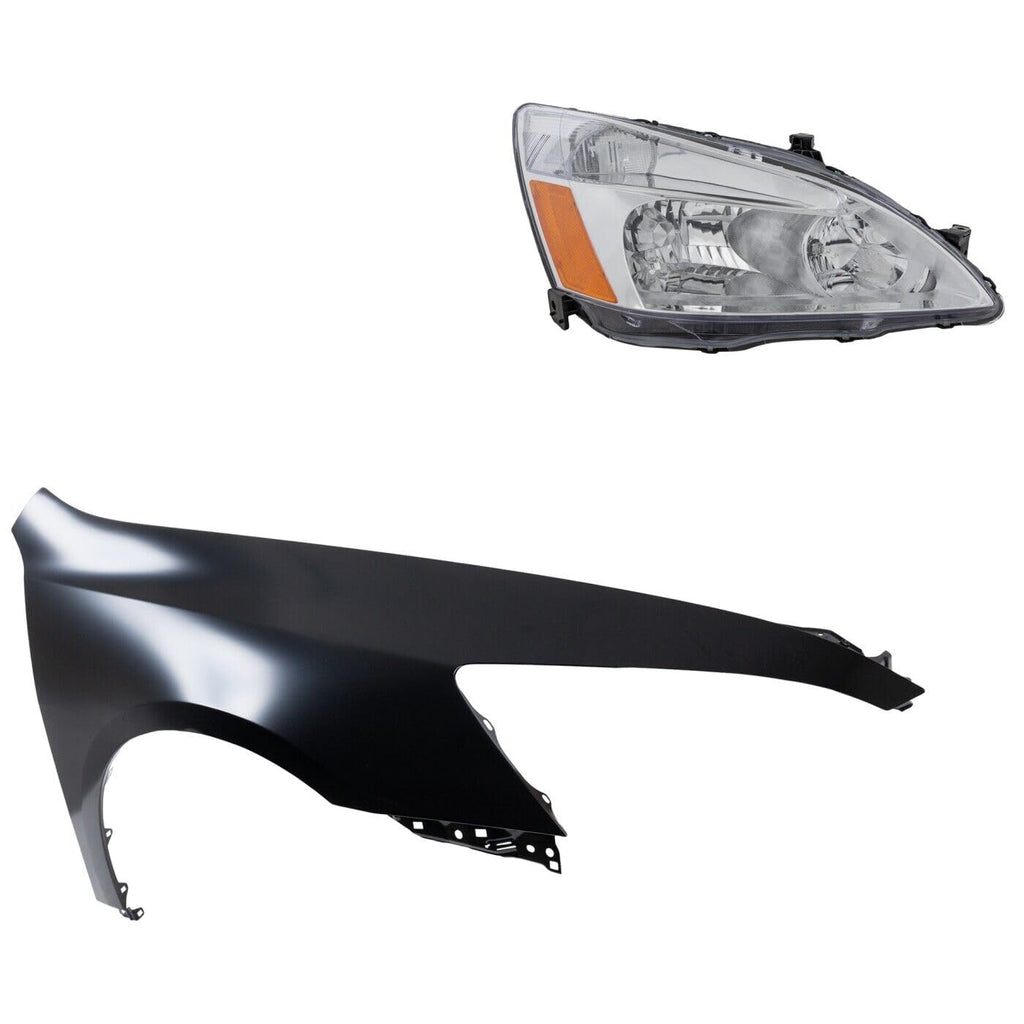 Replacement Headlight Set Passenger Side 2-pc Set J3995