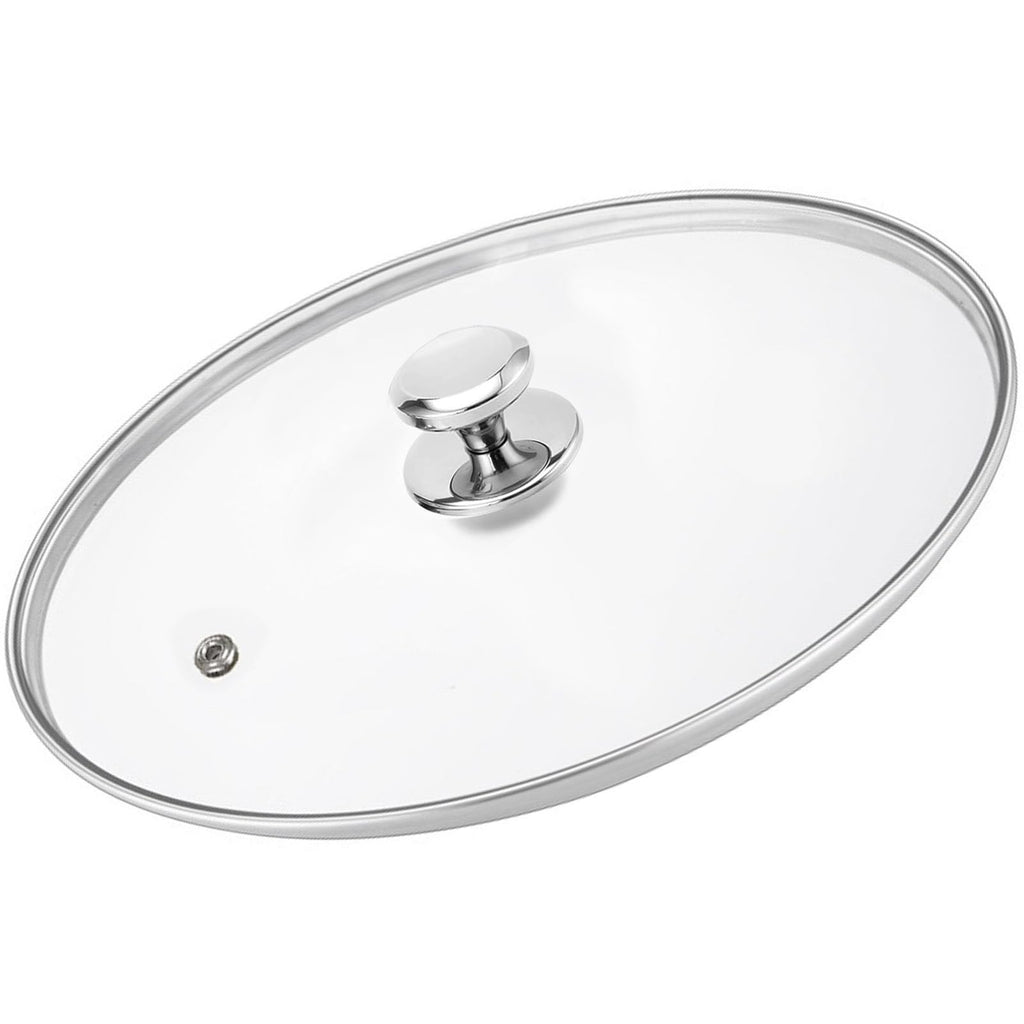14 Inch Glass Lid with Steam Vent I791