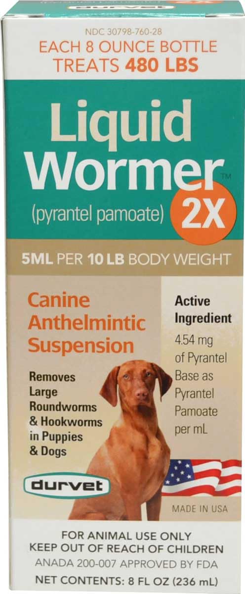 Double Strength Liquid Dog Wormer M3816