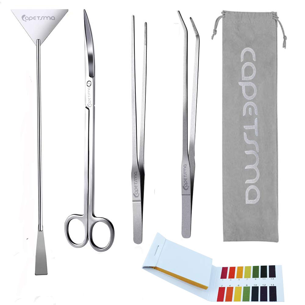 Long Stainless Steel Aquarium Plant Tools Set X85234