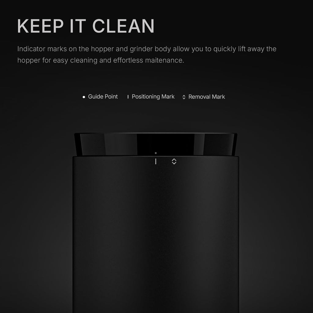 Portable Electric Burr Coffee Grinder with 30 Settings X11841