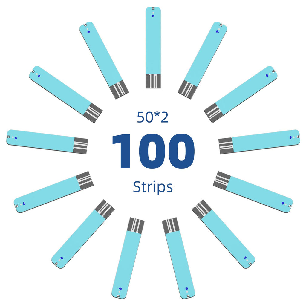 Blood Glucose Test Strips, 100 Count P291