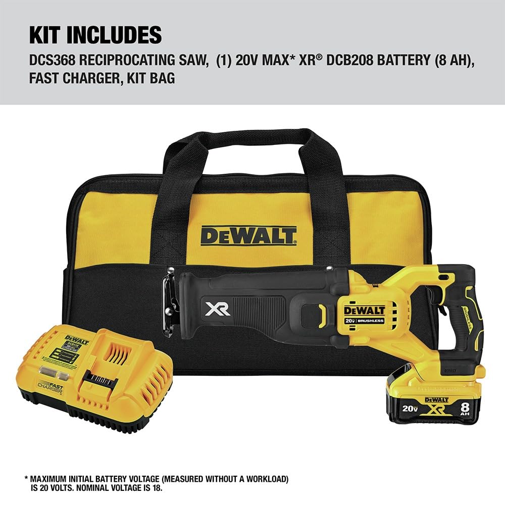 20V MAX XR Reciprocating Saw Kit H8192