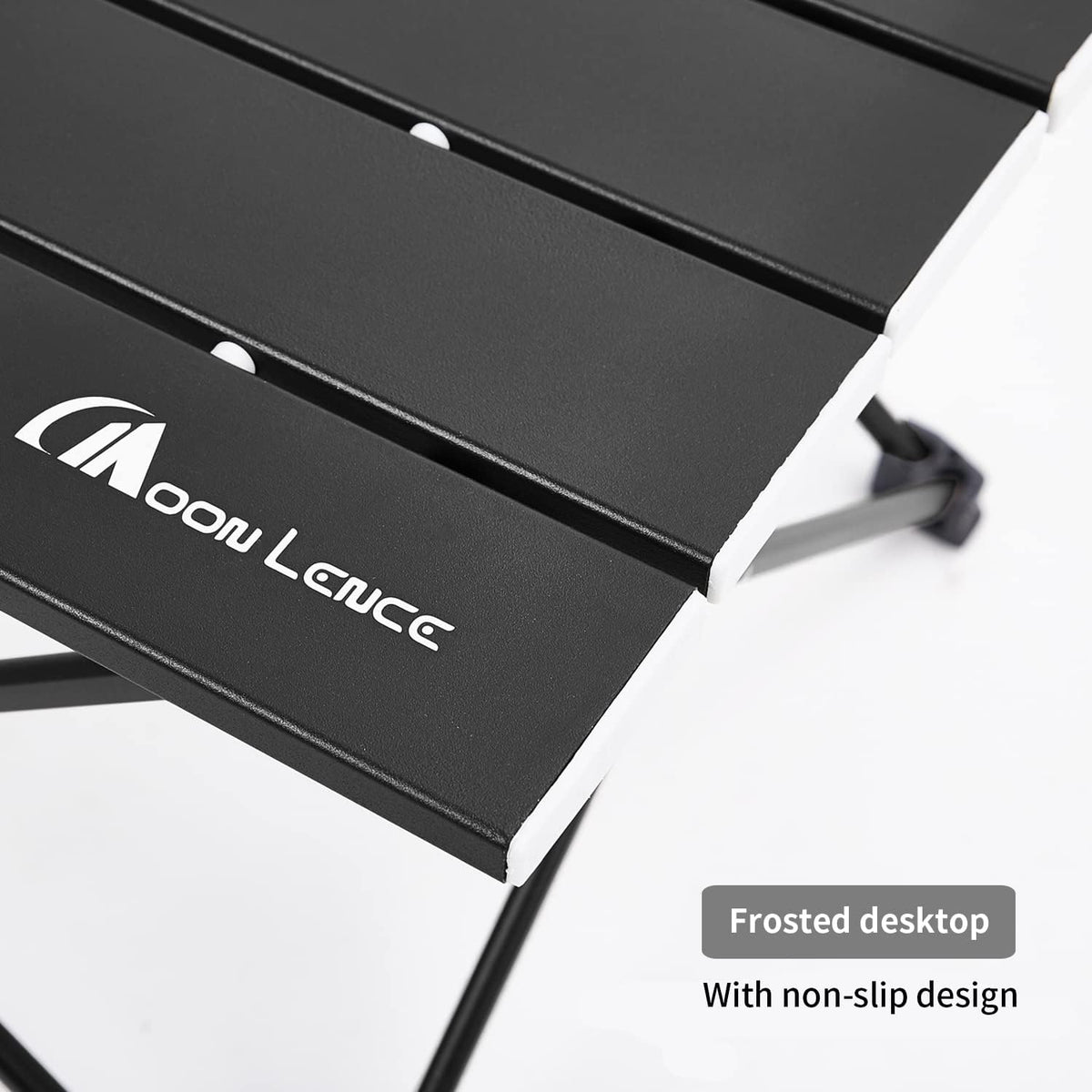 Ultralight Folding Camping Table with Carry Bag Black D216