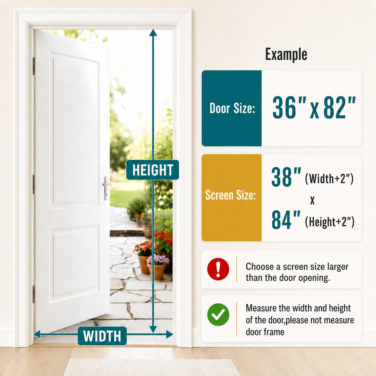 Magnetic Screen Door F4888