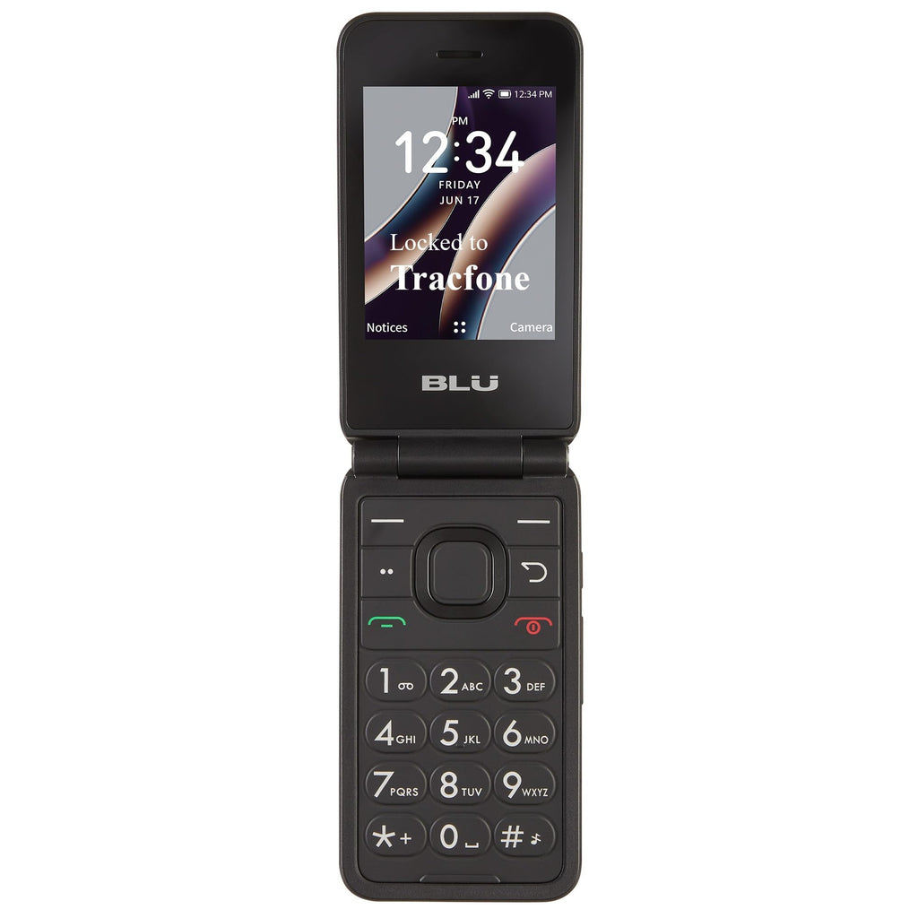 Black 4G Flip Phone S24035