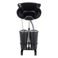 Portable Plastic Shampoo Unit with Electric Pump, 2 Buckets and Drain Hoses Y849
