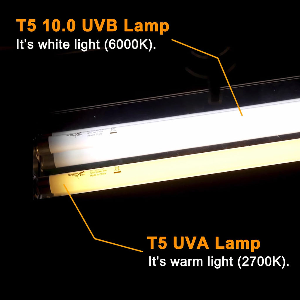 12 Inch UVB Reptile Light Fixture with Timer K8385