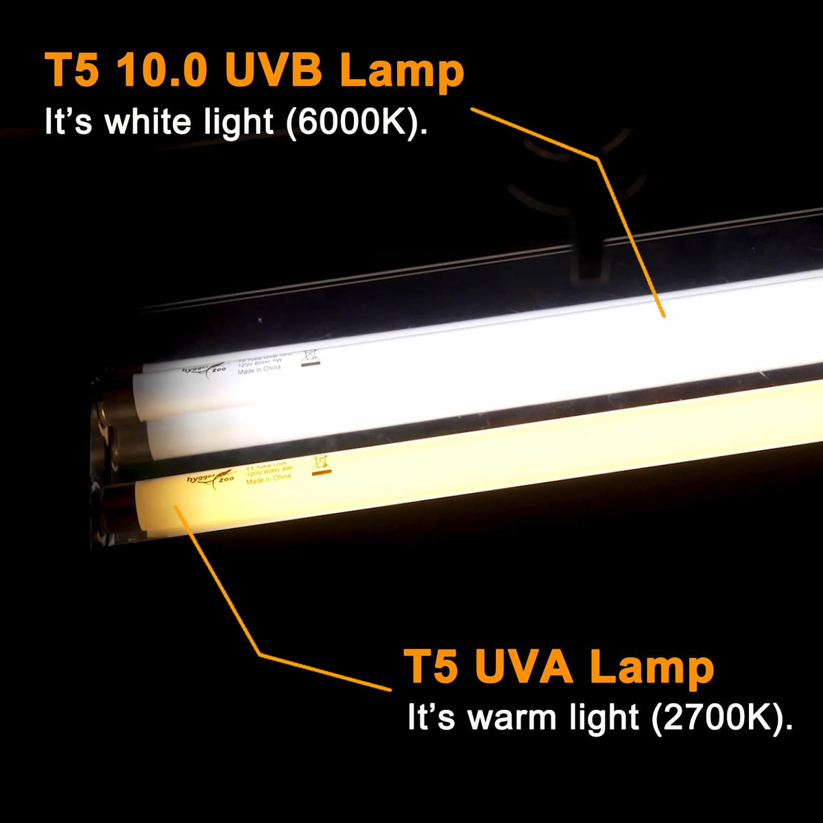 12 Inch UVB Reptile Light Fixture with Timer K8385