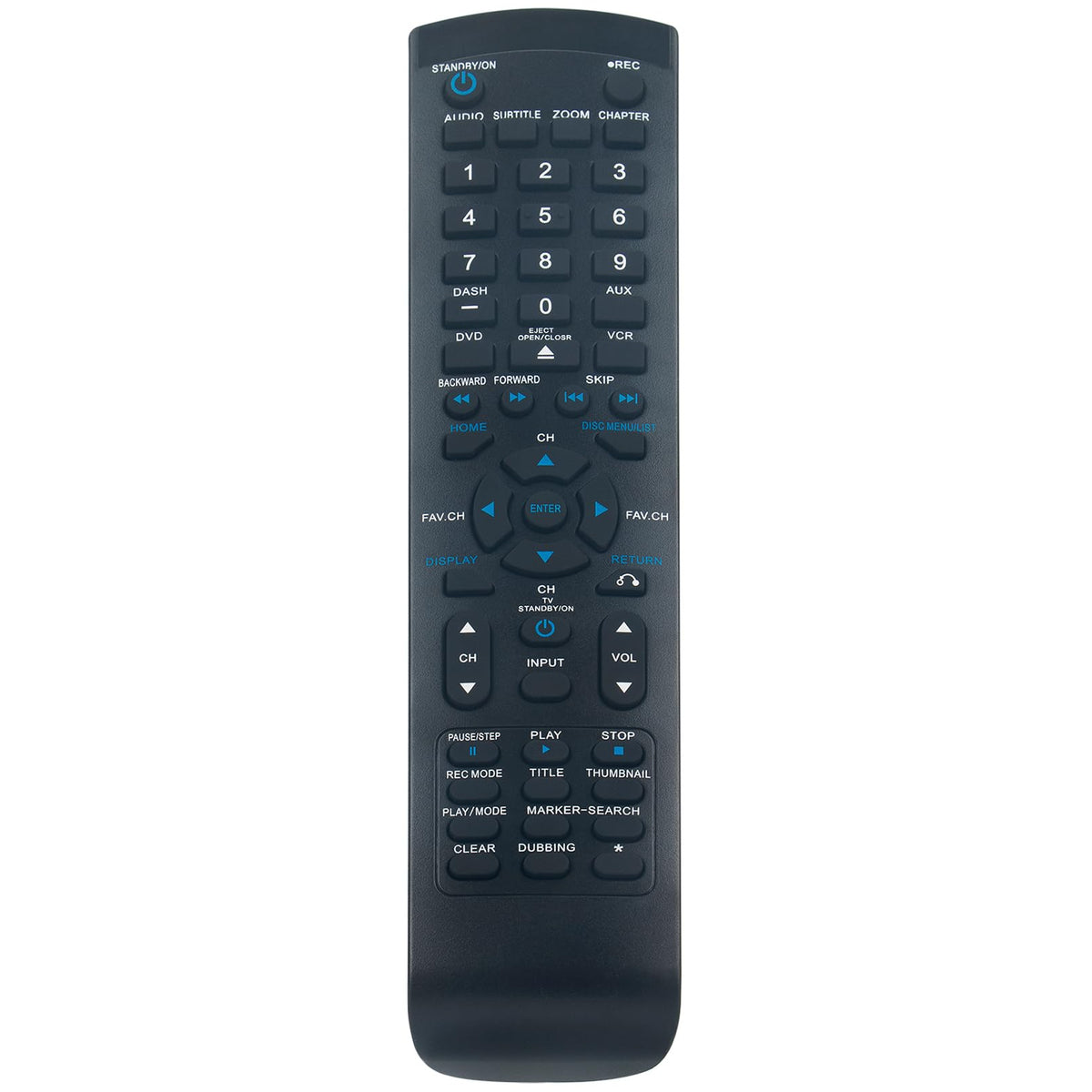Replace Remote Control for JVC DVR DVD VCR Combo F289