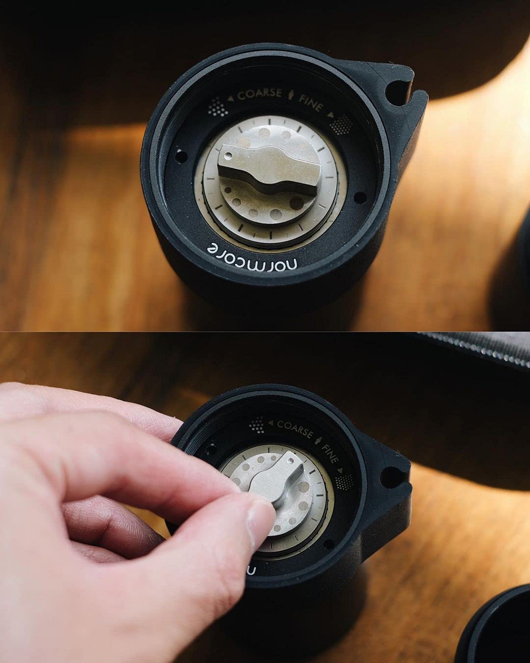 Manual Coffee Grinder with Stainless Steel Conical Burr O492