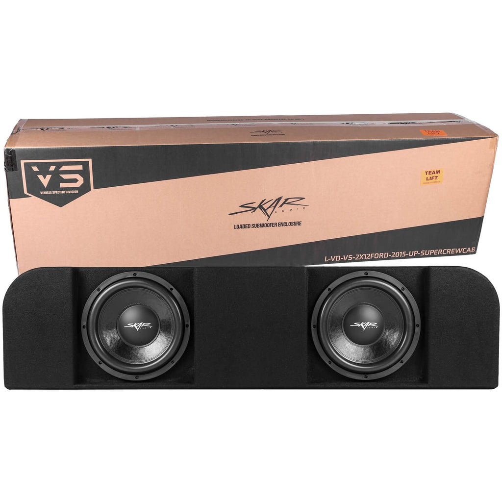 Dual 12" Loaded Subwoofer Enclosure H904781