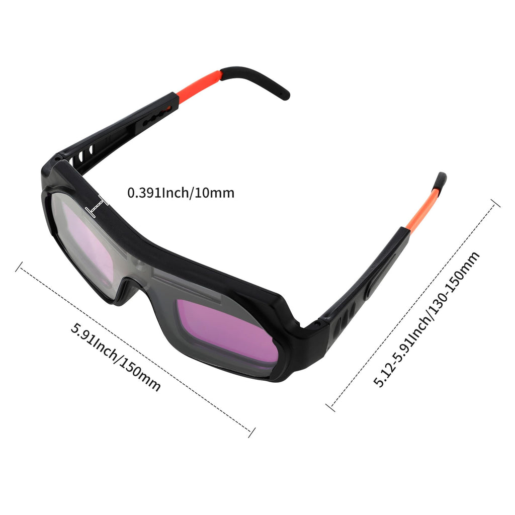 Auto Darkening Welding Glasses T2100