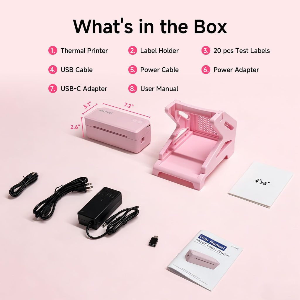 Bluetooth Thermal Label Printer F720473