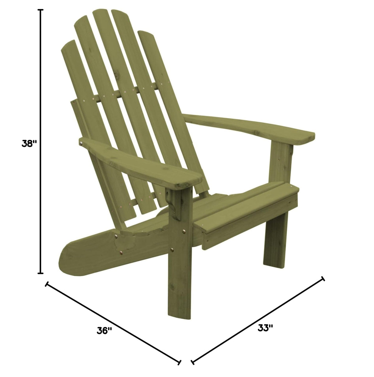 Cedar Adirondack Chair H29013