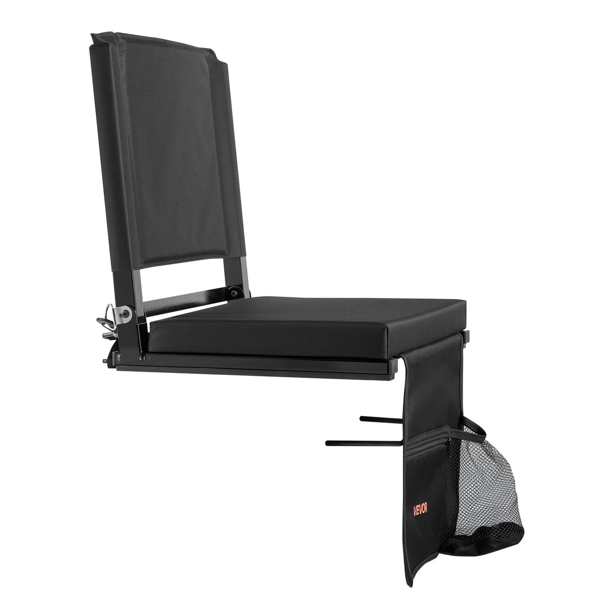 Folding Bleacher Seat with Back Support and Cushion P84219