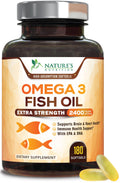 Omega 3 Fish Oil 2400mg Softgels P51397