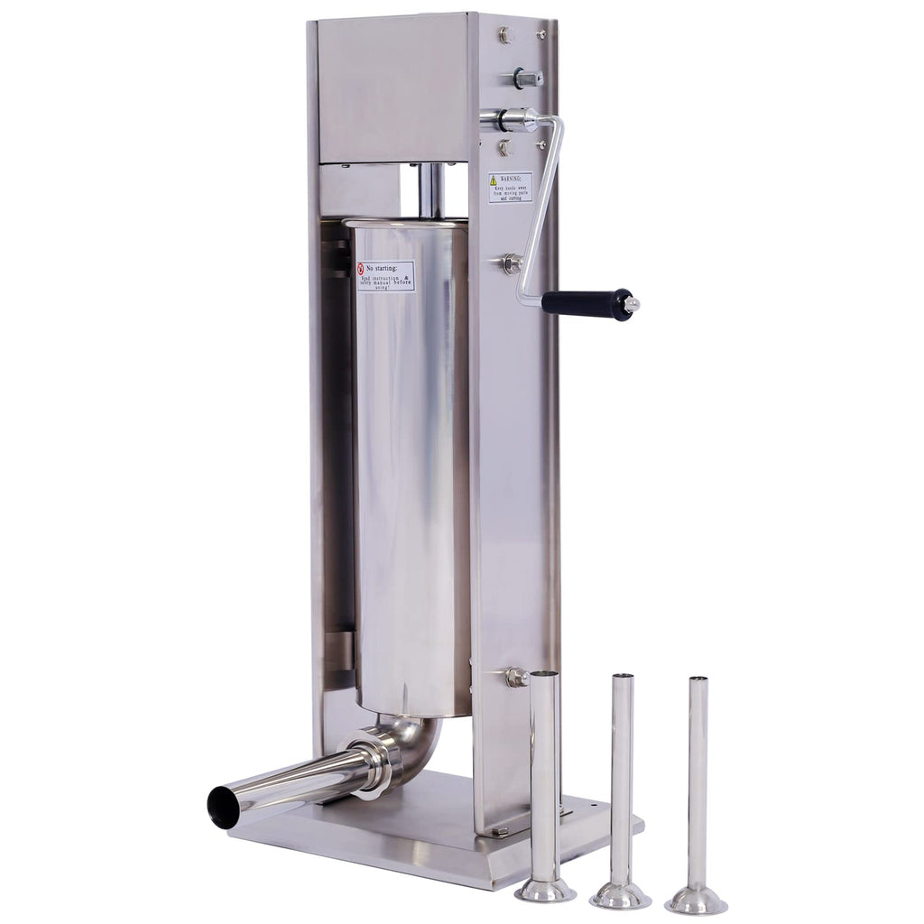Stainless Steel 15 lb Vertical Sausage Stuffer O608506