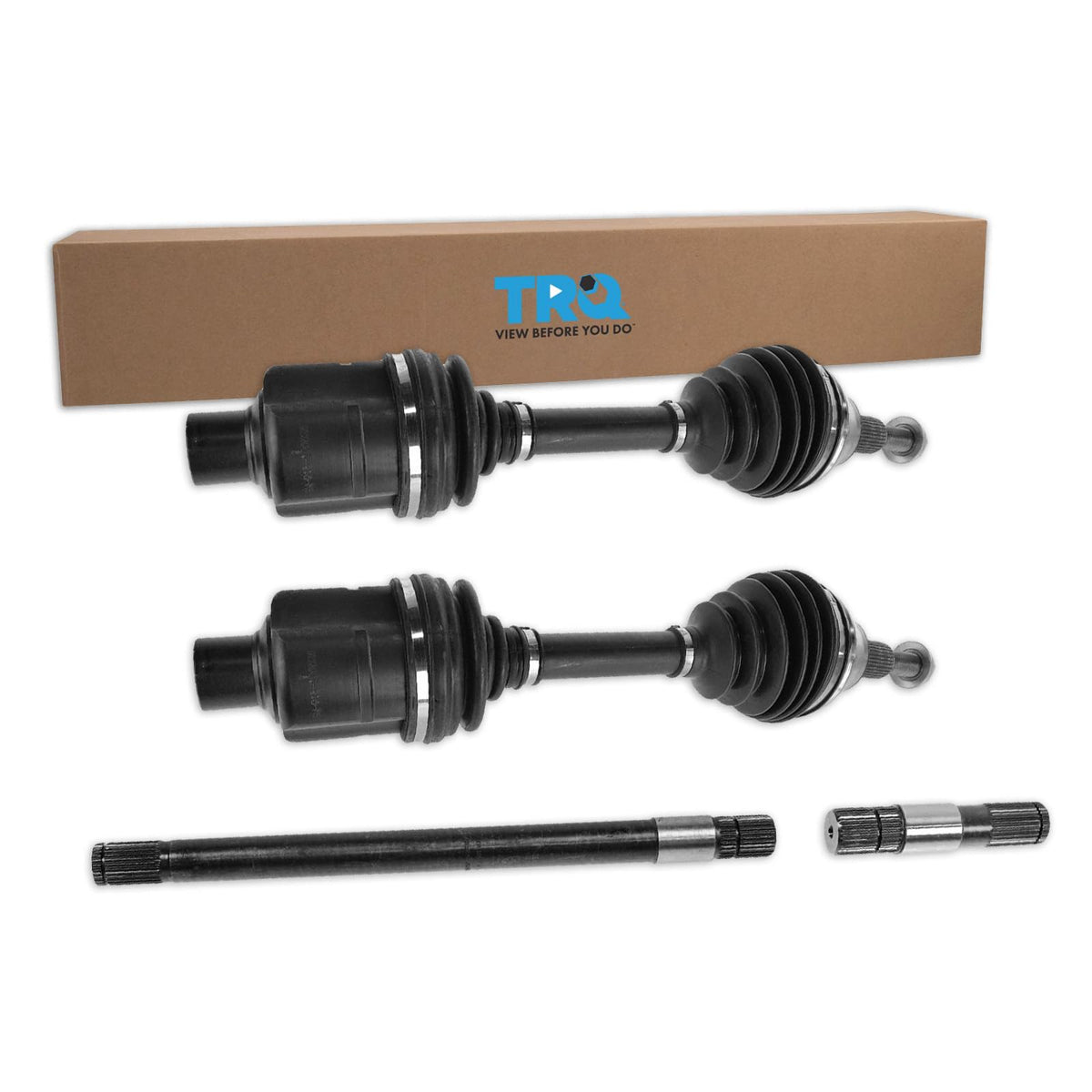 Front CV Axle Assembly Set 4 Piece W969