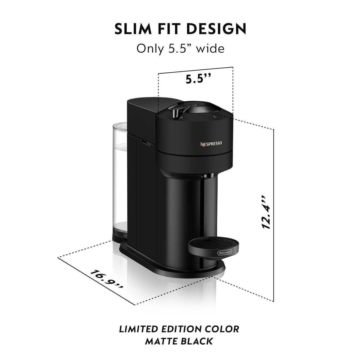 Black Coffee & Espresso Maker D588062
