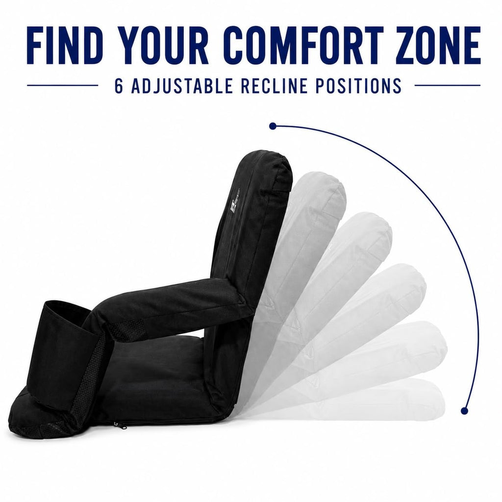 Stadium Seats with Back Support, Armrests, Cup Holders, Padded Cushion D2156