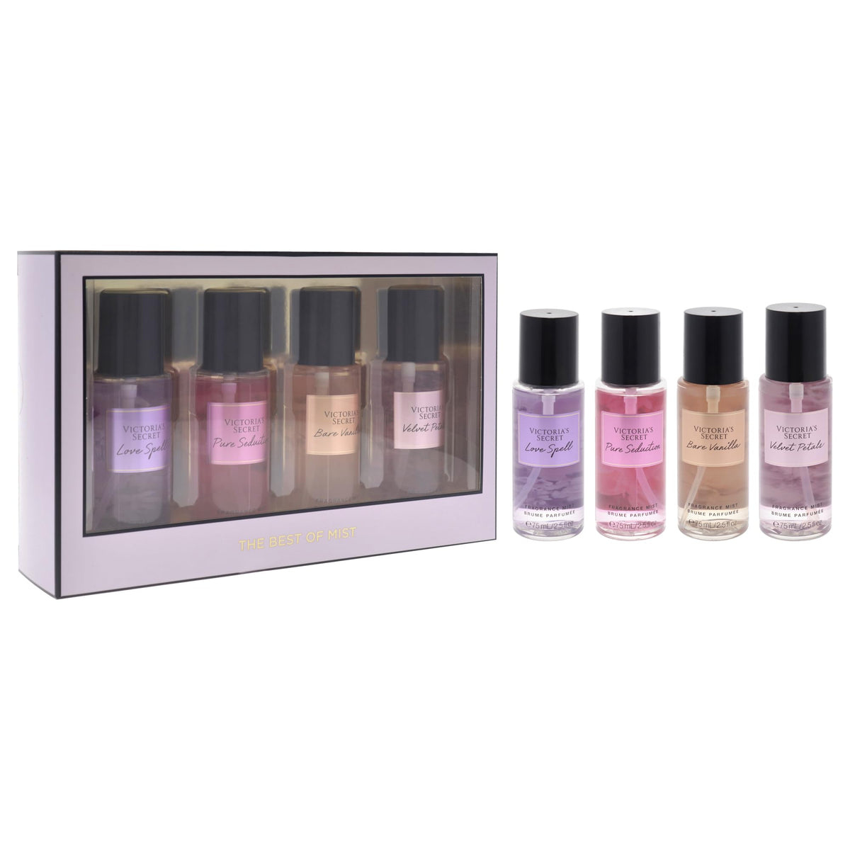4 Pc Fragrance Mist Set O965