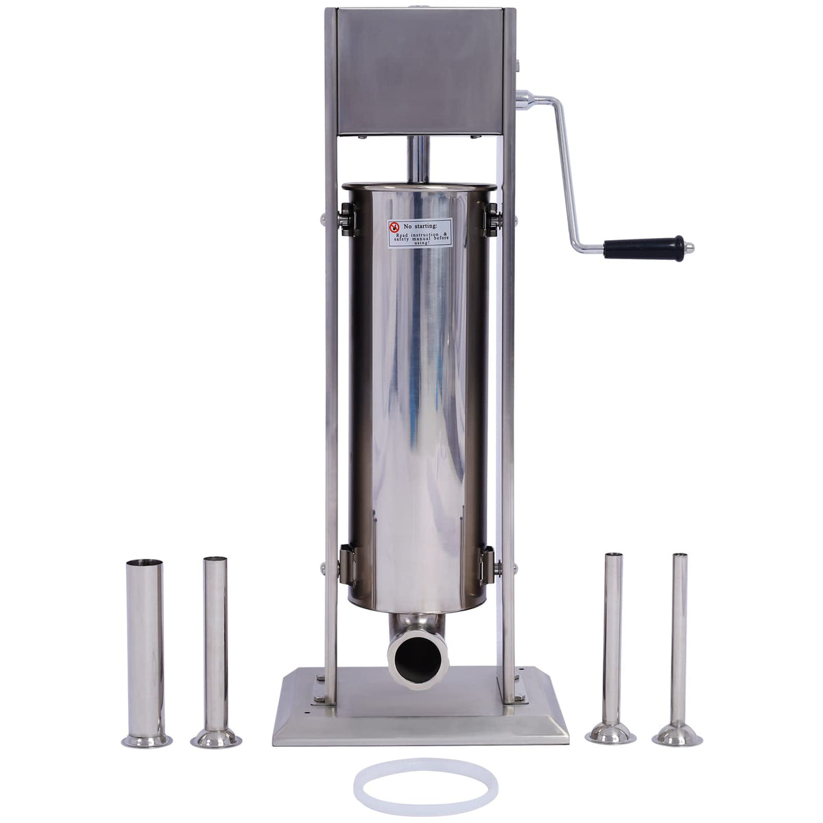 Stainless Steel 15 lb Vertical Sausage Stuffer O608506