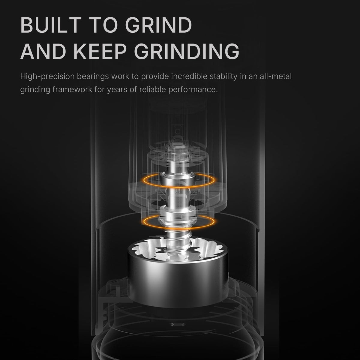 Portable Electric Burr Coffee Grinder with 30 Settings X11841