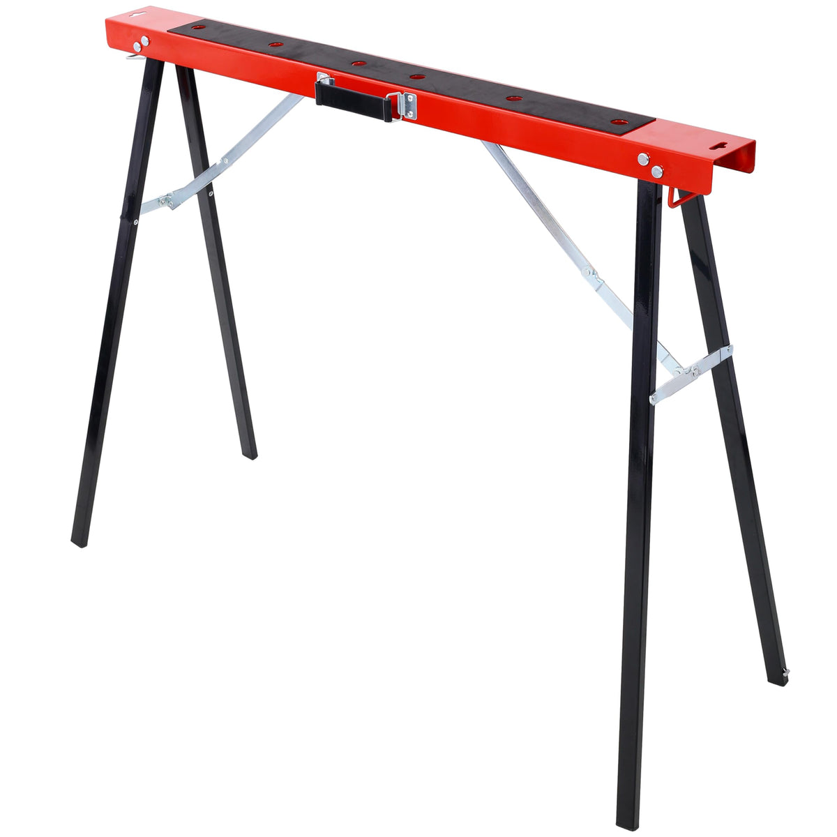 2 Pack Folding Steel Saw Horses 550lb Load Capacity I616500
