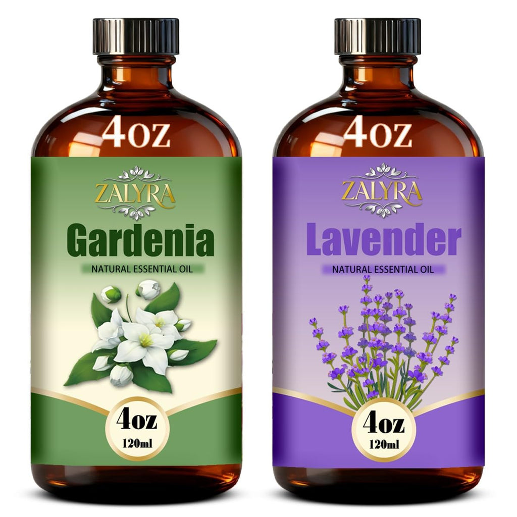 Gardenia & Lavender Essential Oil 4 Fl Oz + 0.33 Fl Oz S9366