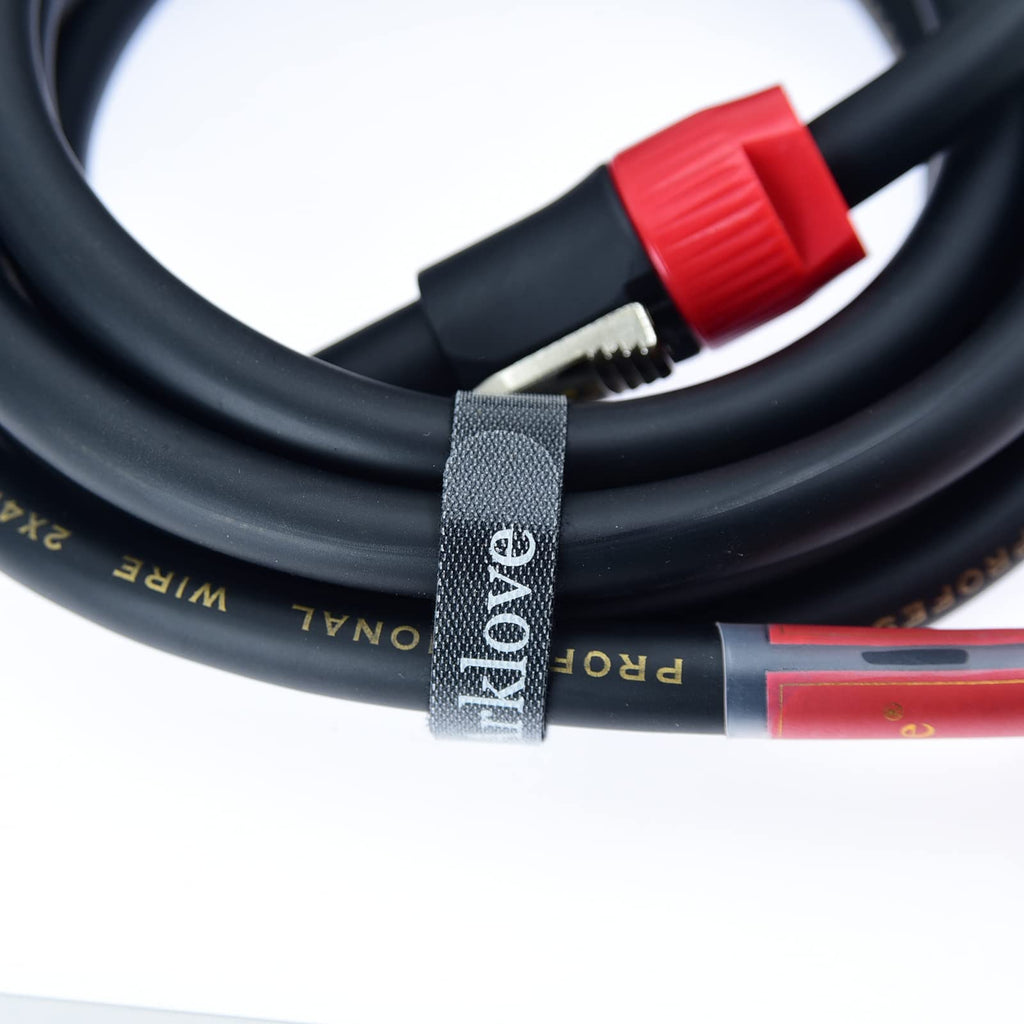 Heavy Duty 2Pack Speakon to Speakon Male Speaker Wire Cable 12awg 15ft E891044