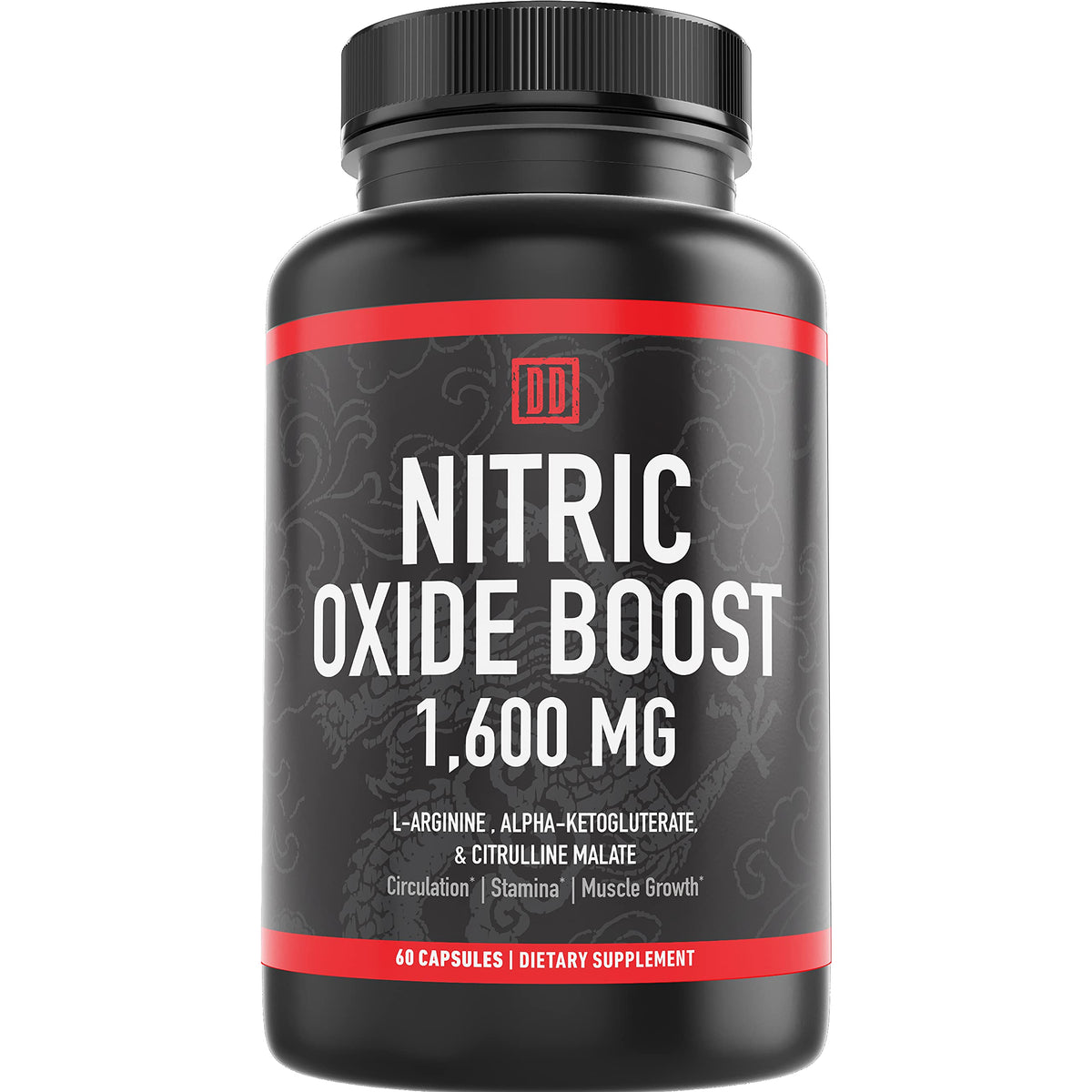 Nitric Oxide Booster Supplement 1600mg 60 Count C306