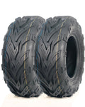 2 Pack 19x7-8 ATV Tires 4PR Tubeless All Terrain Q5485
