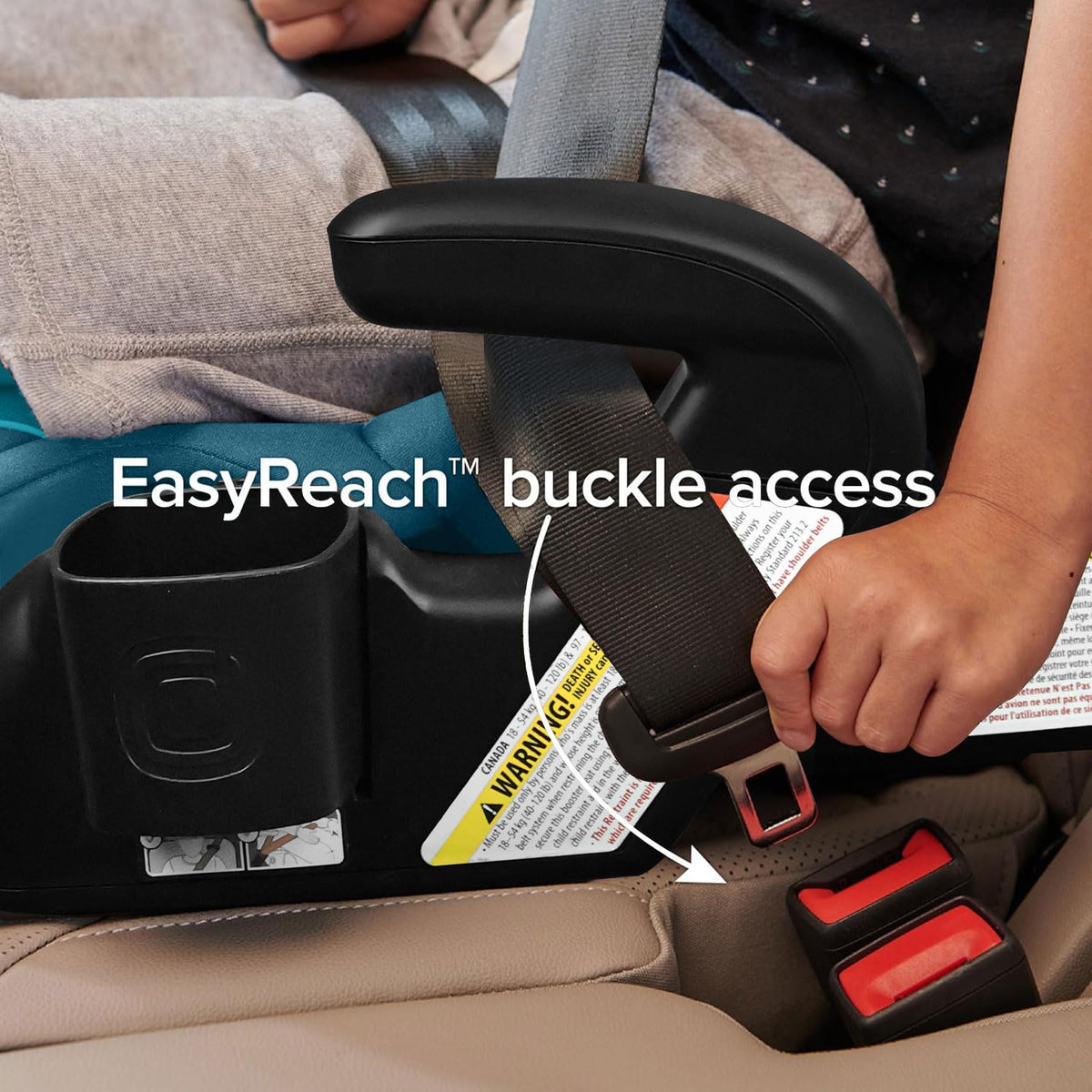 2-in-1 High Back Booster with Cupholder G568641