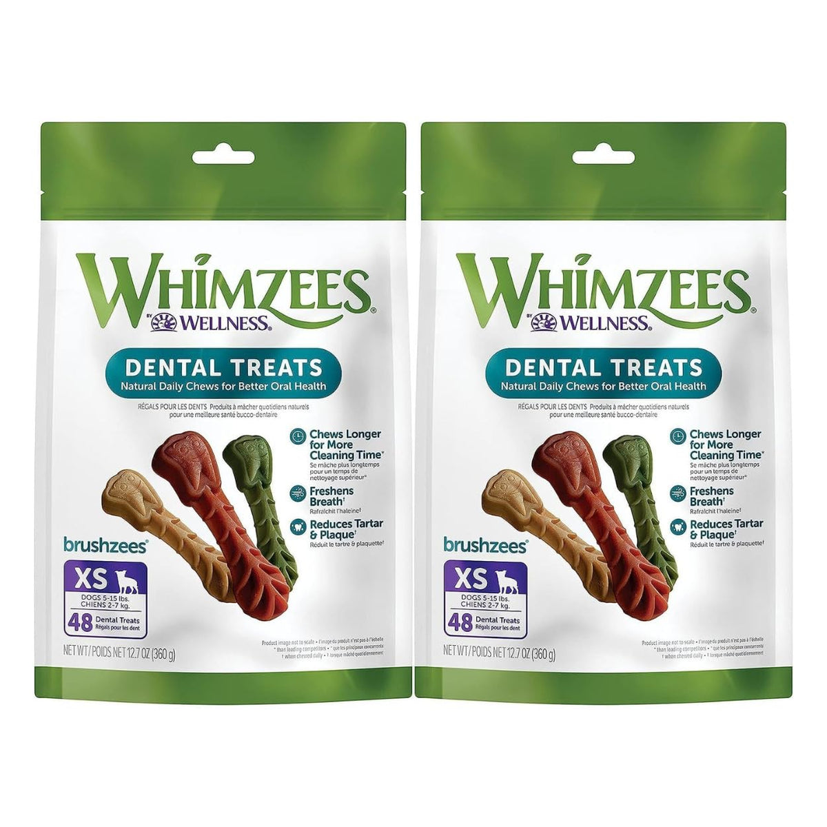 Natural Grain-Free Dental Dog Treats Variety Pack Z86692