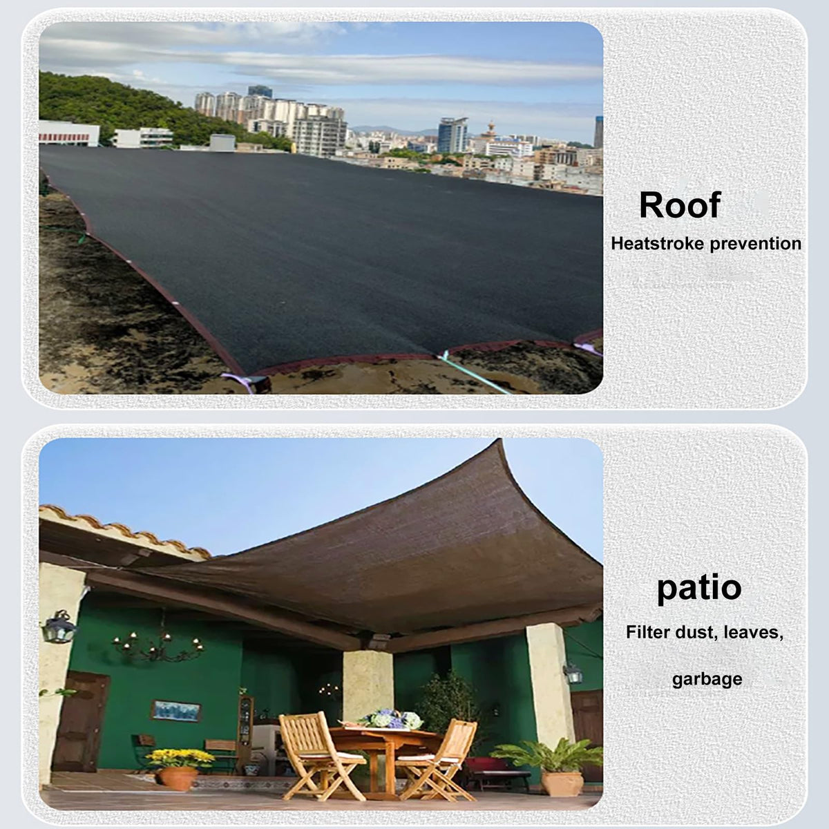 80-90% UV Protection Shade Cloth with Grommets 8x8m Y8062