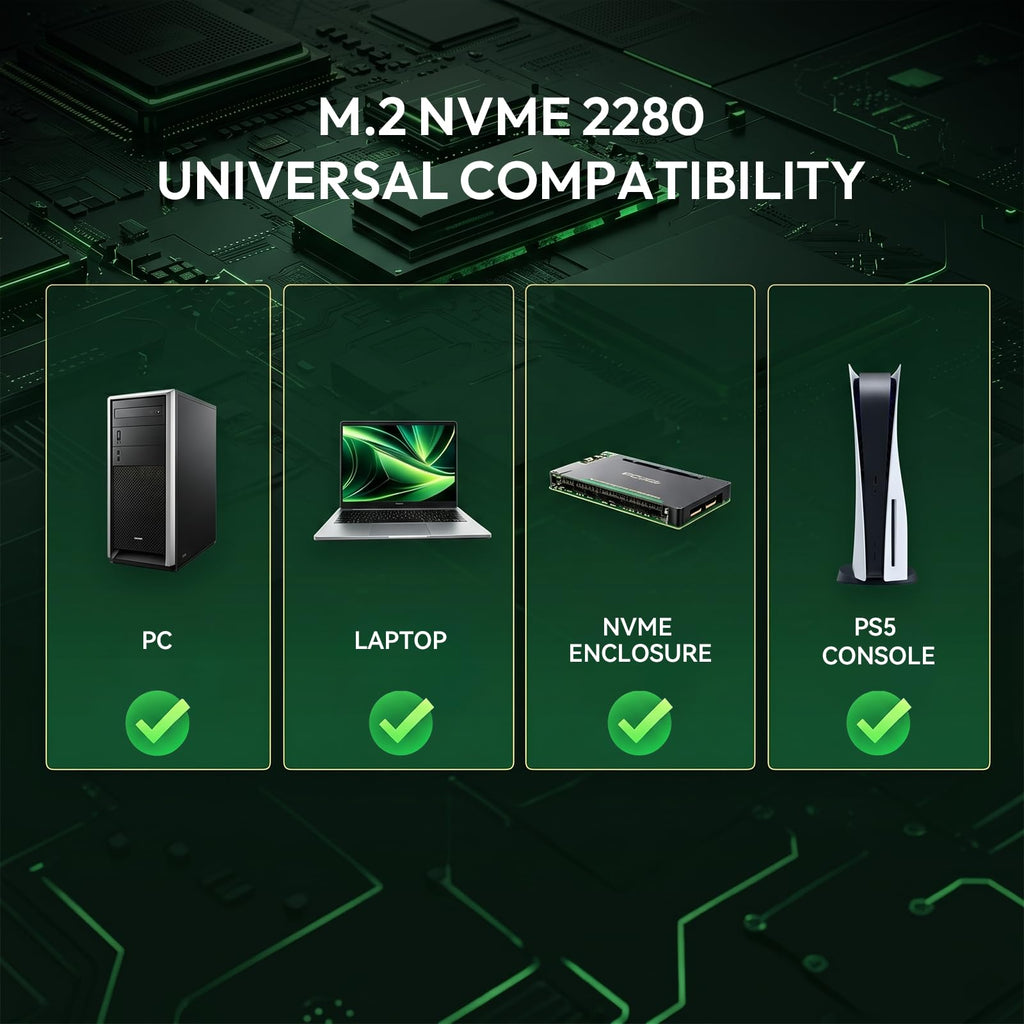 512GB M.2 NVMe Gen3 SSD 2280 W5818