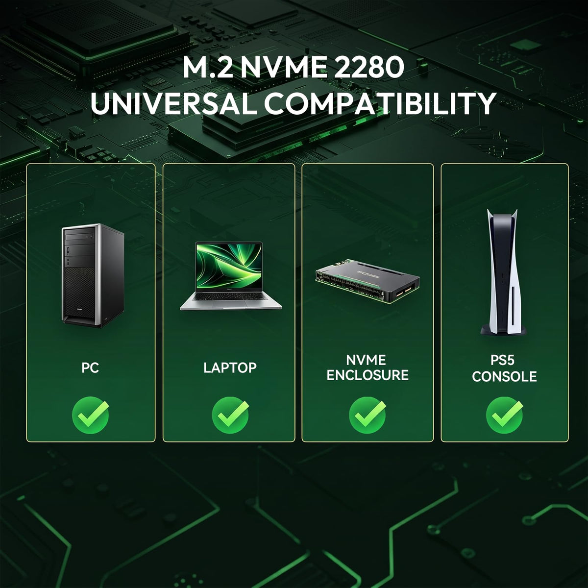 512GB M.2 NVMe Gen3 SSD 2280 W5818