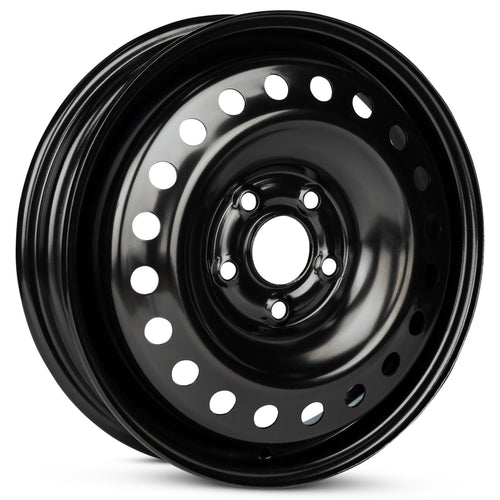 16 Inch Black Steel Rim J3834