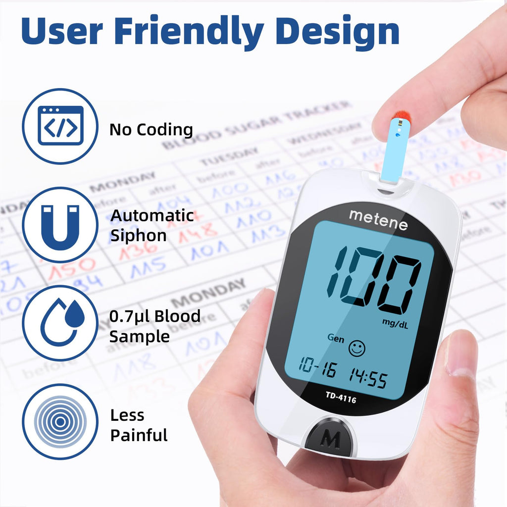 Blood Glucose Test Strips, 100 Count P291
