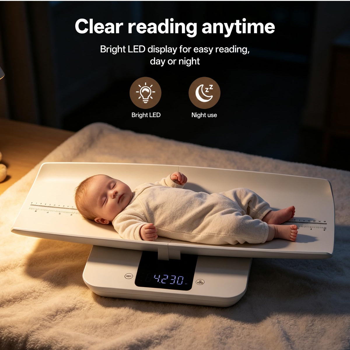 Baby Scale & Pet Scale with Hold Function X203