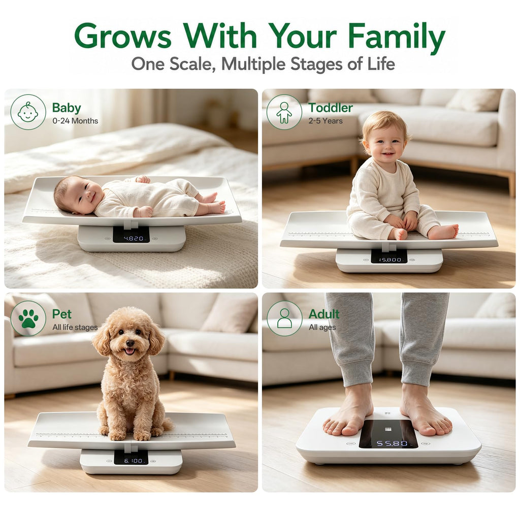 Baby Scale & Pet Scale with Hold Function X203