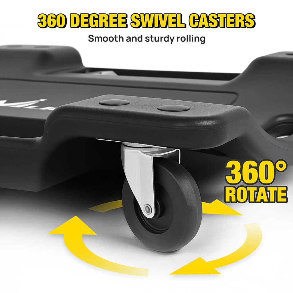 40" Mechanic Plastic Creeper with Padded Headrest Y879