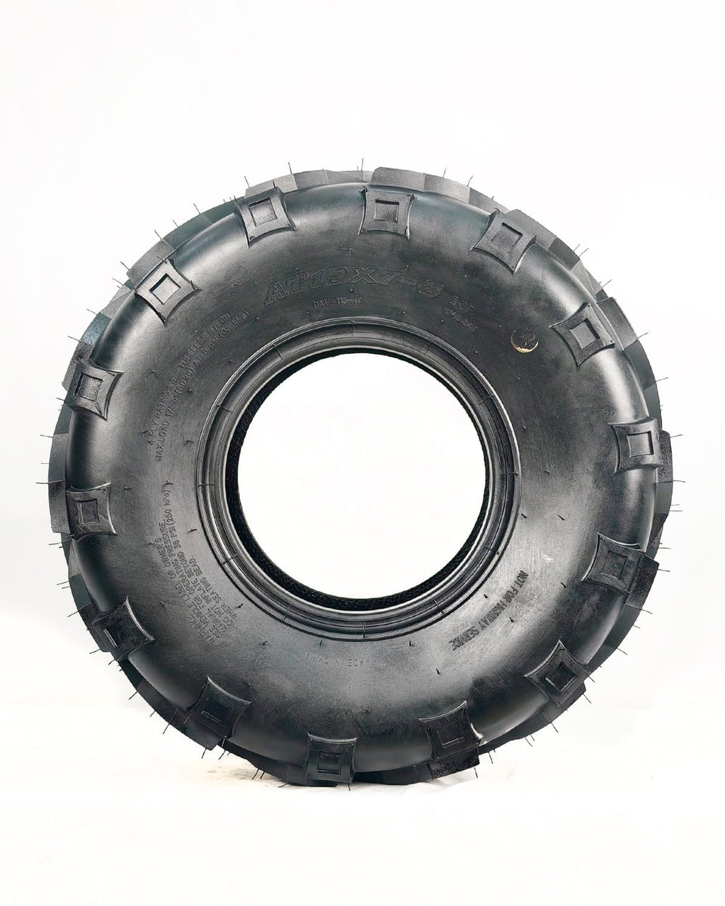 2 Pack 19x7-8 ATV Tires 4PR Tubeless All Terrain Q5485