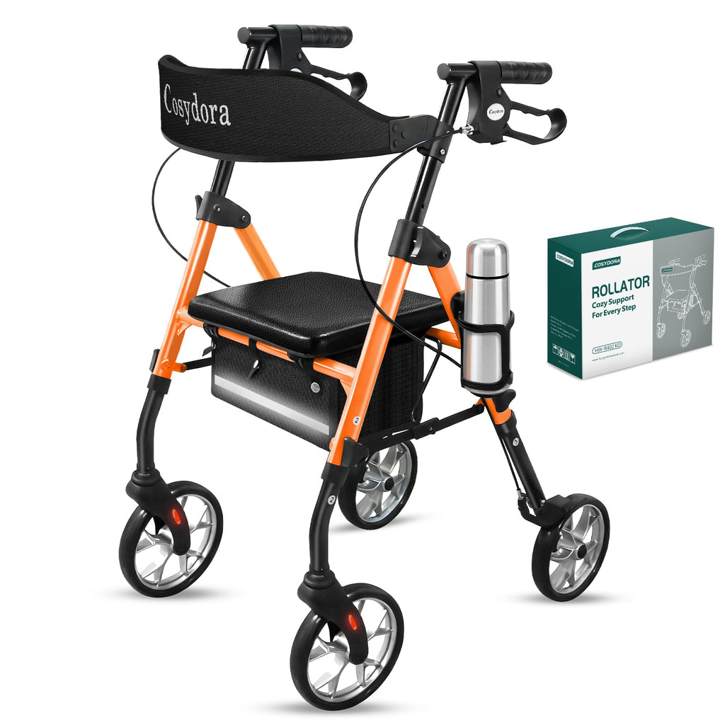Ultra Lightweight Rollator Walker with Seat A269796