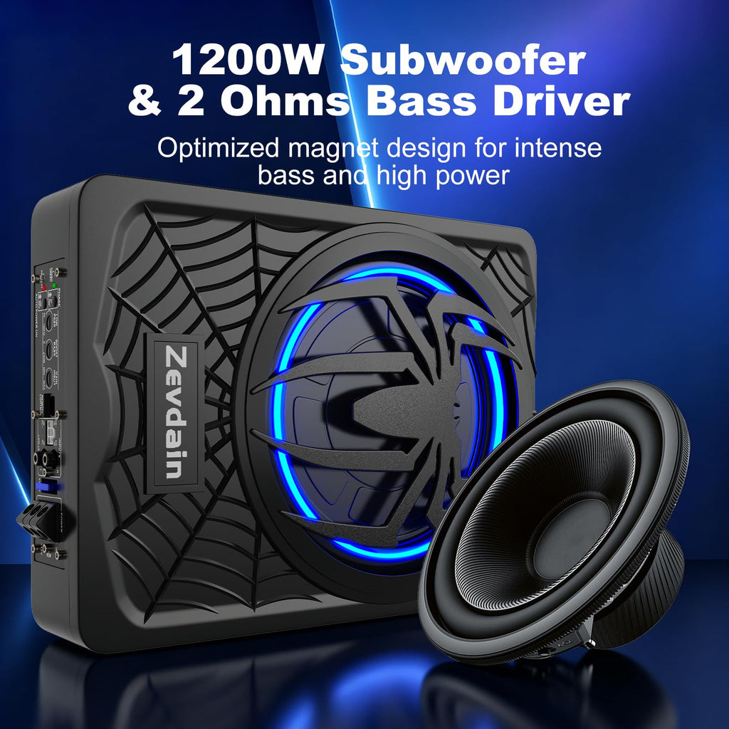 1200w Underseat Subwoofer with Amp U91931