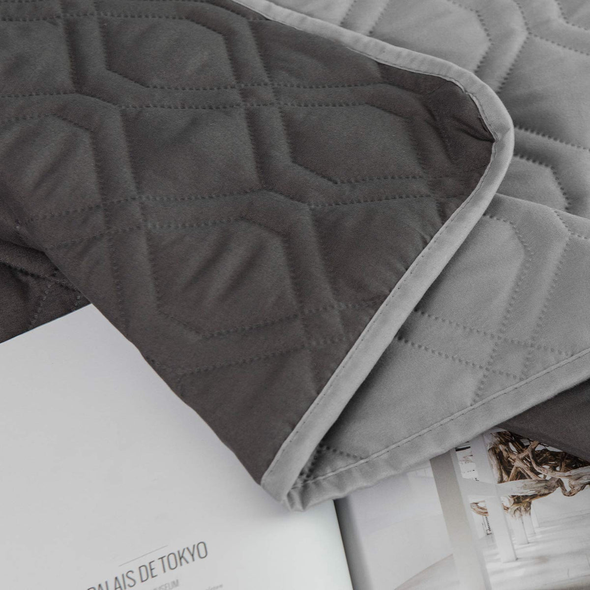 Waterproof Reversible Dog Bed Cover Pet Blanket Q502894