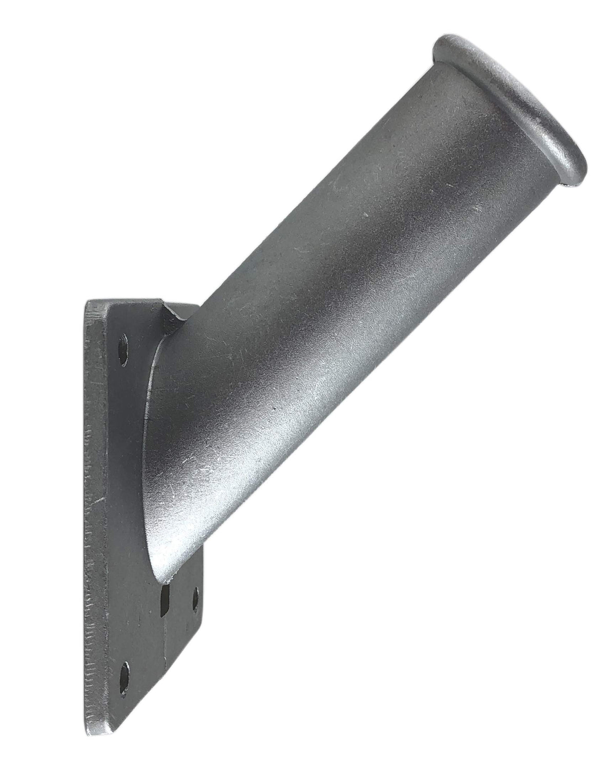 Aluminum Flag Pole Bracket Fits 1.25'' Poles Gray F89119