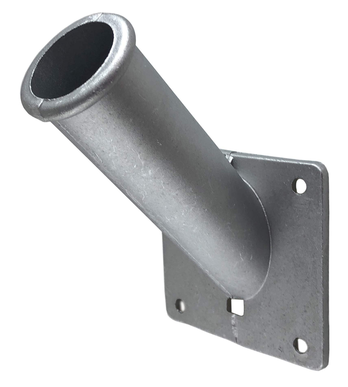 Aluminum Flag Pole Bracket Fits 1.25'' Poles Gray F89119