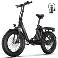 Folding Electric Bike with Rear Rack B164